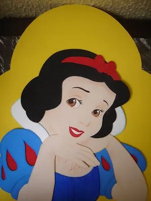 Decoración de Fiestas Infantiles: Blanca Nieves (realizada en su ...