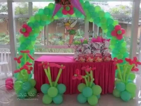 DECORACION DE FIESTAS INFANTILES DE CAMPANITA MEDELLIN - YouTube