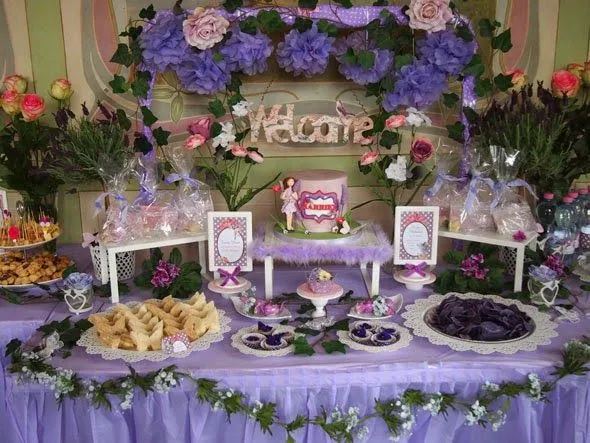 Decoración de Fiestas Infantiles de Hadas de las Flores - Flower ... Decoración de Fiestas Infantiles de Hadas de las Flores - Flower ...