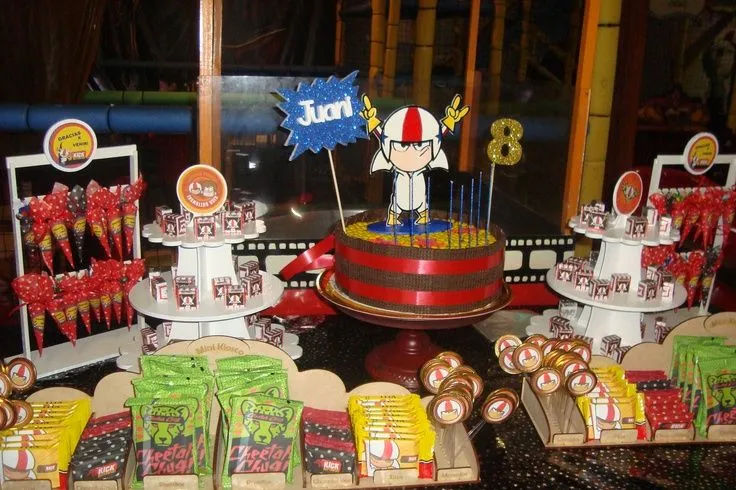 Decoración de fiesta de kick buttowski - Imagui