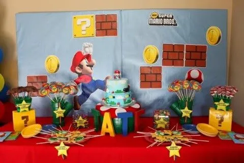 Decoración de Fiestas Infantiles de Mario Bros : Fiestas ... Decoración de Fiestas Infantiles de Mario Bros : Fiestas ...