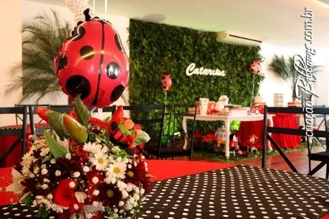 Decoración de Fiestas Infantiles de Mariquitas - Ladybug Party ...