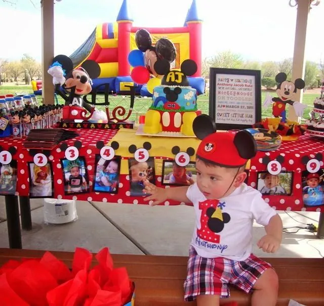 Decoración de Fiestas Infantiles de Mickey Mouse : Fiestas ...