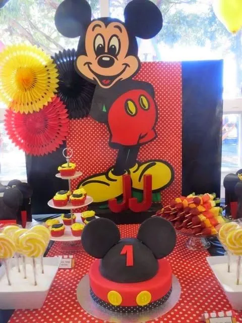 Decoración de Fiestas Infantiles de Mickey Mouse : Fiestas ...