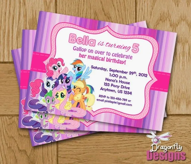 Decoración de Fiestas Infantiles de My Little Pony : Fiestas ...