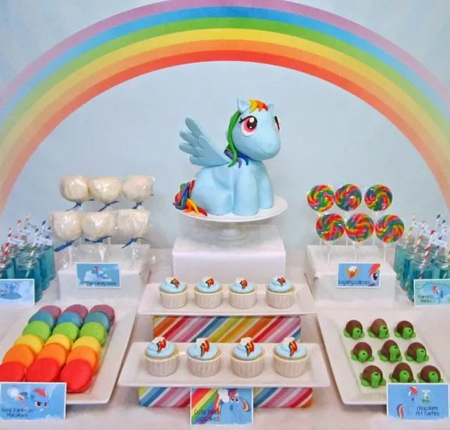 Decoración de Fiestas Infantiles de My Little Pony | Fiestas ...