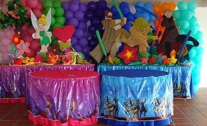 Decoración de fiestas de niña - Imagui
