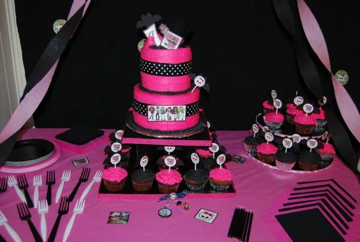 Decoración de Fiestas de Monster High | Arcos con Globos ... Decoración de Fiestas de Monster High | Arcos con Globos ...