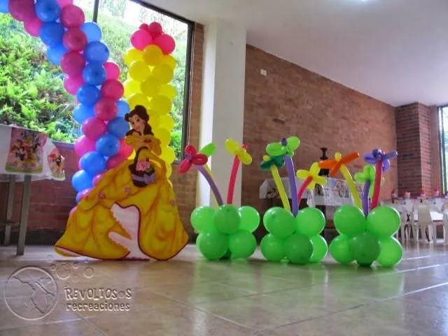 DECORACION FIESTAS PRINCESAS DE DISNEY |Fiestas infantiles ...