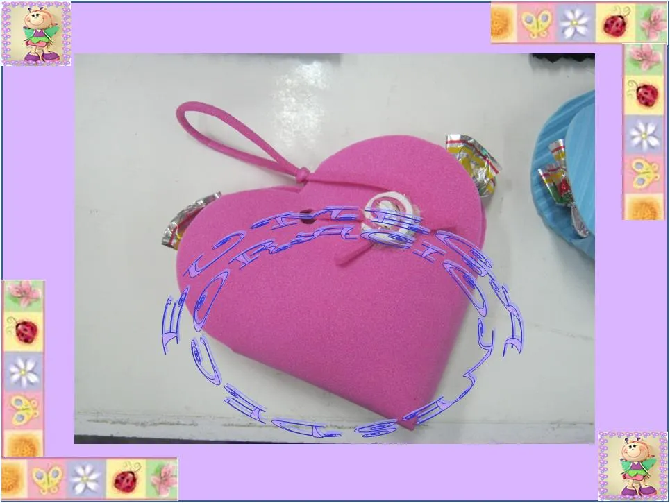 Decoración en foami para amor y amistad - Imagui Decoración en foami para amor y amistad - Imagui