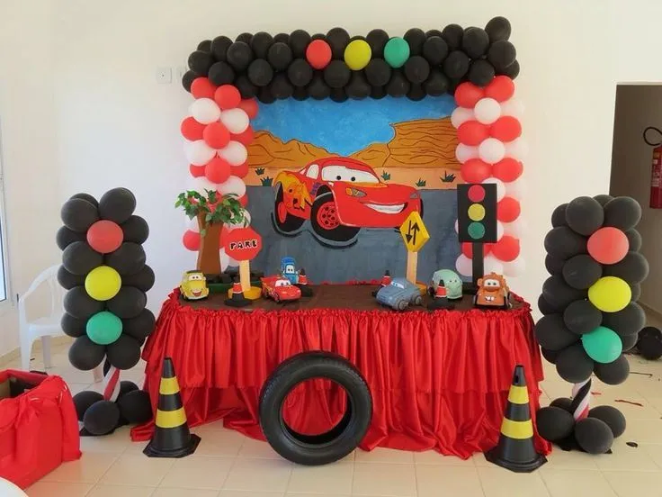 Globos para una fiesta de car - Imagui