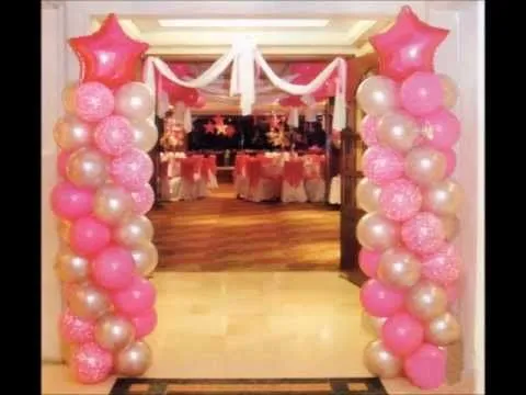 DECORACION CON GLOBOS PARA 15 AÑOS - YouTube DECORACION CON GLOBOS PARA 15 AÑOS - YouTube