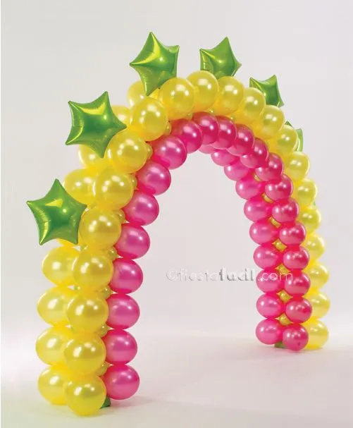 Decoración con globos: Los arcos - Revista - Fiestafacil