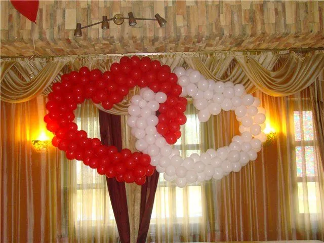 Adornos para salon de boda con globos - Imagui