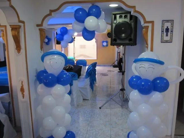 DECORACION CON GLOBOS PARA PRIMERA COMUNION|Recreacionistas ...