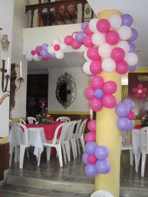 DECORACION CON GLOBOS PARA PRIMERA COMUNION 1 | Fiestas infantiles ... DECORACION CON GLOBOS PARA PRIMERA COMUNION 1 | Fiestas infantiles ...