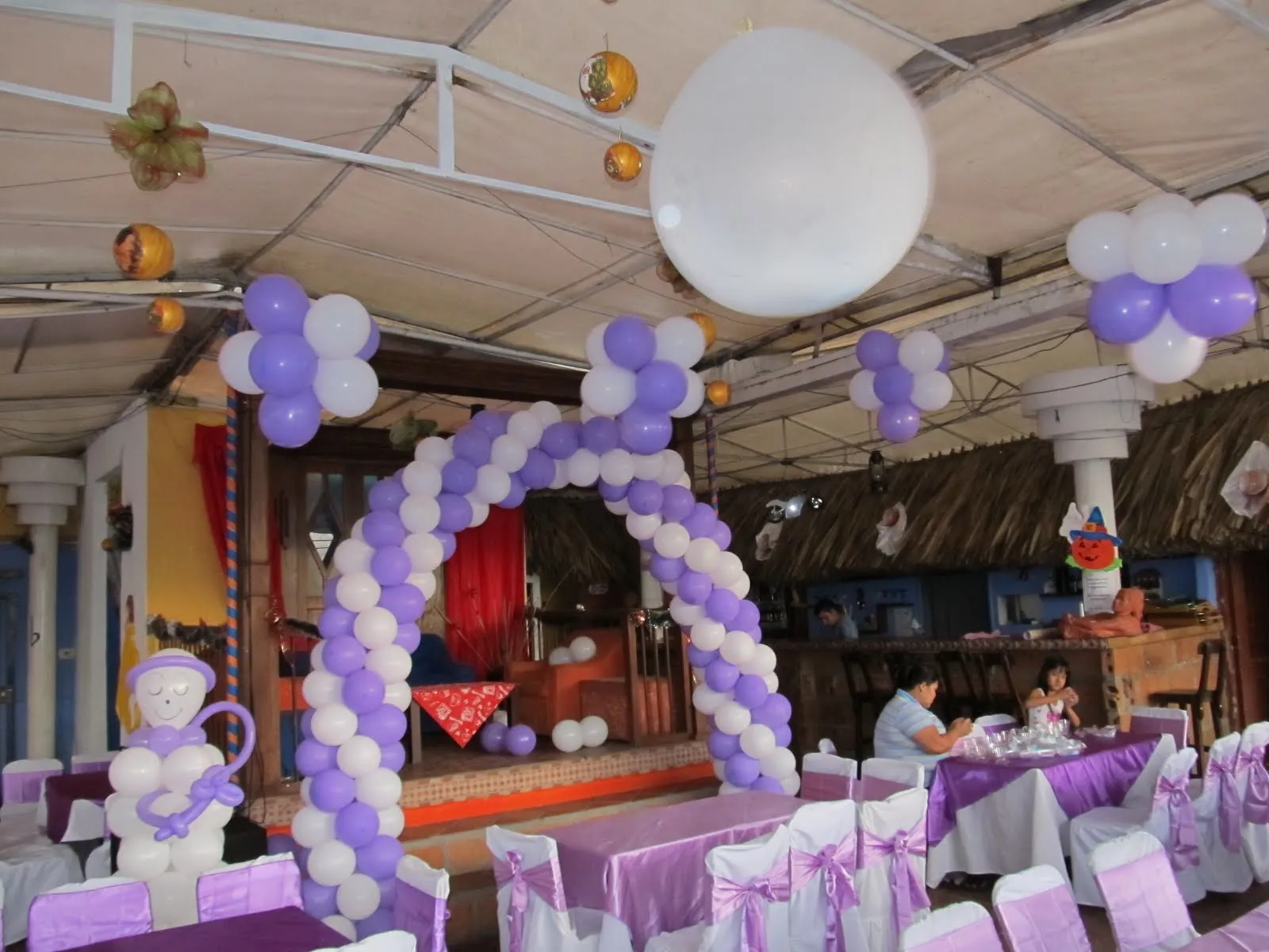 DECORACION CON GLOBOS PRIMERA COMUNION | Fiestas infantiles ...