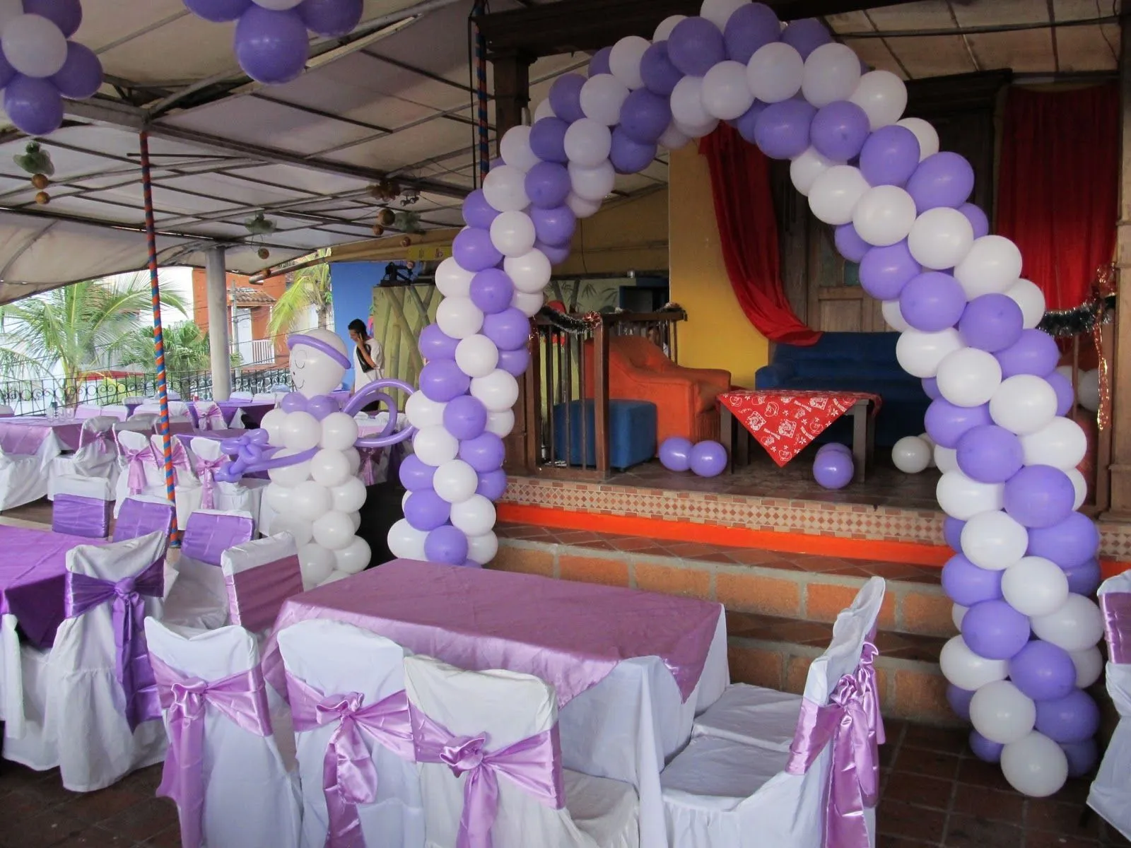 DECORACION CON GLOBOS PRIMERA COMUNION | Fiestas infantiles ...