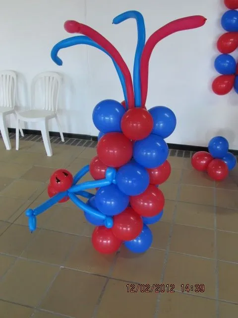 Decoraciòn de fiesta infantil de varon con globos - Imagui