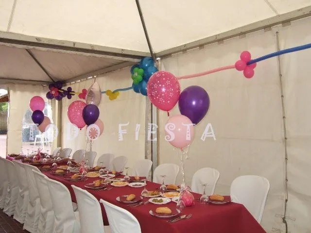 Decoración con globos de Todo Fiesta: DECORACION PARA 15 AÑOS Decoración con globos de Todo Fiesta: DECORACION PARA 15 AÑOS