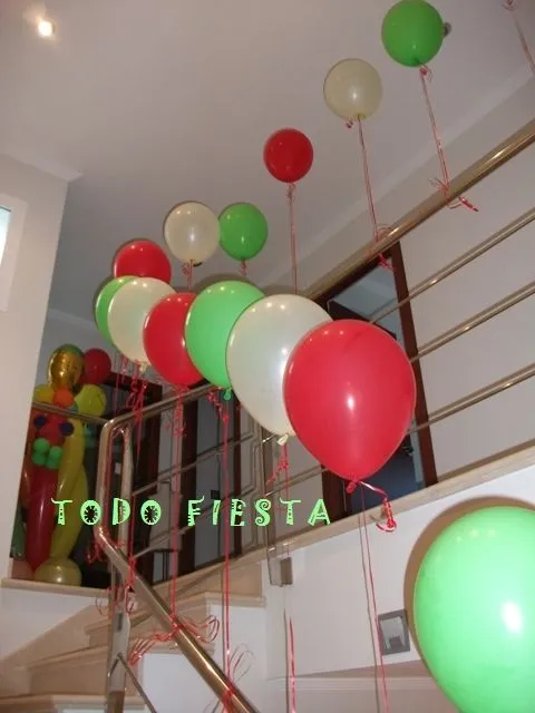 Decoración con globos de Todo Fiesta: DECORACIONES PARA CUMPLEAÑOS