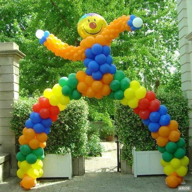 Decoración de globos para las fiestas infantiles Decoración de globos para las fiestas infantiles