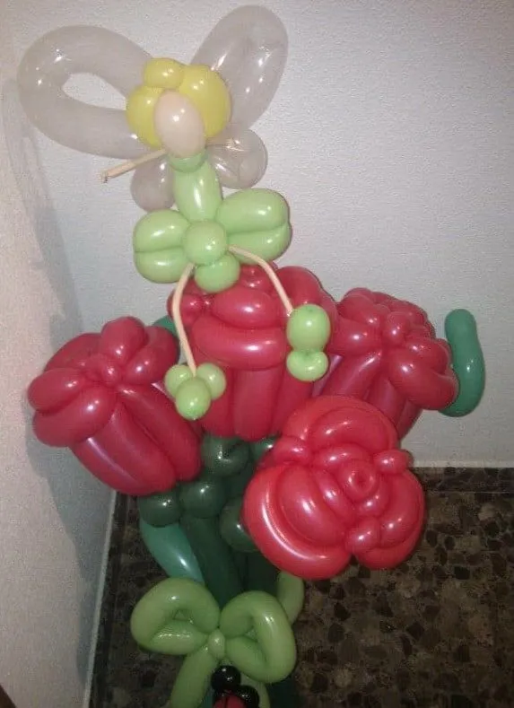 Decoración con Globos para Fiestas Infantiles. Salones y jardines ...
