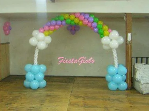 Decoración de globos graduación - Imagui