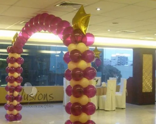 Decoración con globos latex (Baby Shower) ~ Frases de cumpleaños Decoración con globos latex (Baby Shower) ~ Frases de cumpleaños