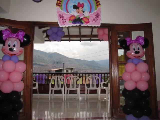 DECORACION GLOBOS MINNIE MOUSE MEDELLIN | Fiestas infantiles ... DECORACION GLOBOS MINNIE MOUSE MEDELLIN | Fiestas infantiles ...