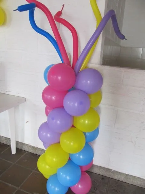 DECORACION CON GLOBOS MY LITTLE PONY - PEQUEÑO PONY | Fiestas ...