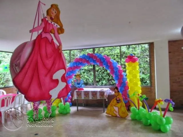 DECORACION CON GLOBOS PRINCESAS DISNEY |Revoltosos Recreaciones ... DECORACION CON GLOBOS PRINCESAS DISNEY |Revoltosos Recreaciones ...