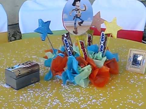 Decoracion con Globos De Toy Story