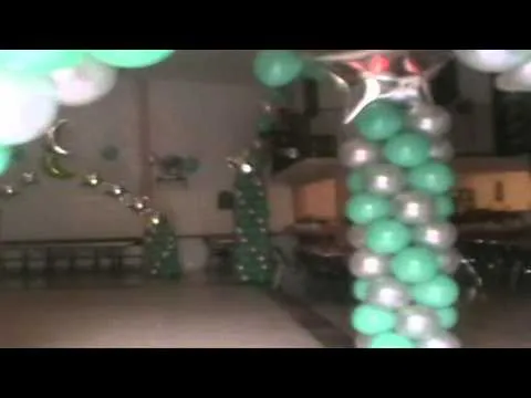 DECORACION CON GLOBOS PARA XV AÑOS wmv - YouTube DECORACION CON GLOBOS PARA XV AÑOS wmv - YouTube