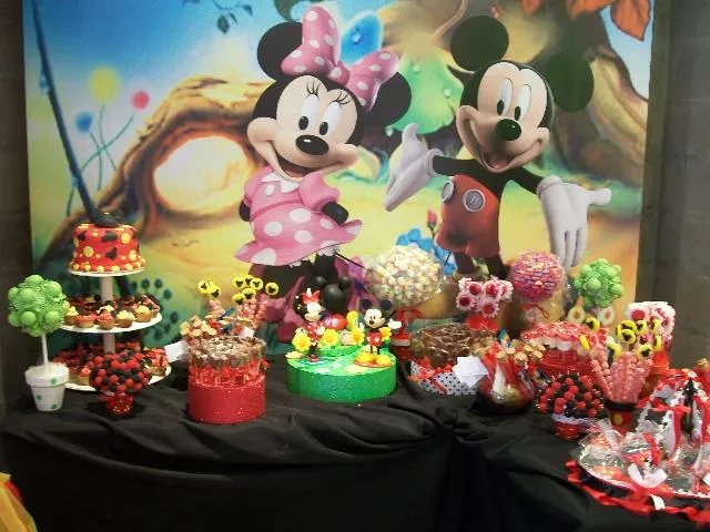 Decoración con golosinas para cumpleaños - Imagui