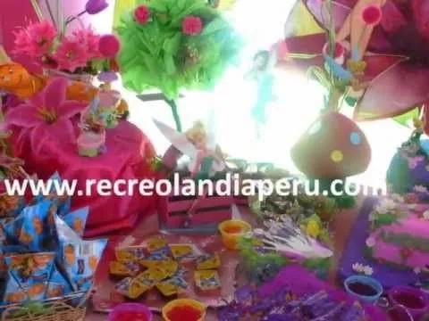 Decoración de las Hadas Disney en Recreolandia - YouTube