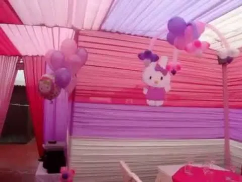 DECORACION HELLO KITTY - YouTube