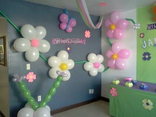 Decoracion que hice para el primer cumpleano de mi nieta el tema ...