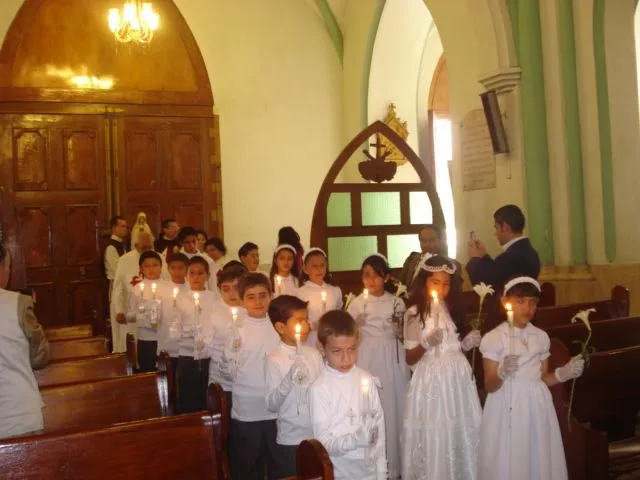 Decoración de iglesia de primera comunión - Imagui