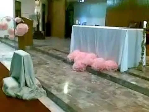 Decoración de Iglesia (San Maximiliano) para XV Años... - YouTube Decoración de Iglesia (San Maximiliano) para XV Años... - YouTube