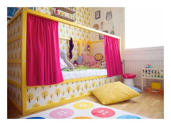 Decoración infantil: Ikea Hack de las camas infantiles Decoración infantil: Ikea Hack de las camas infantiles