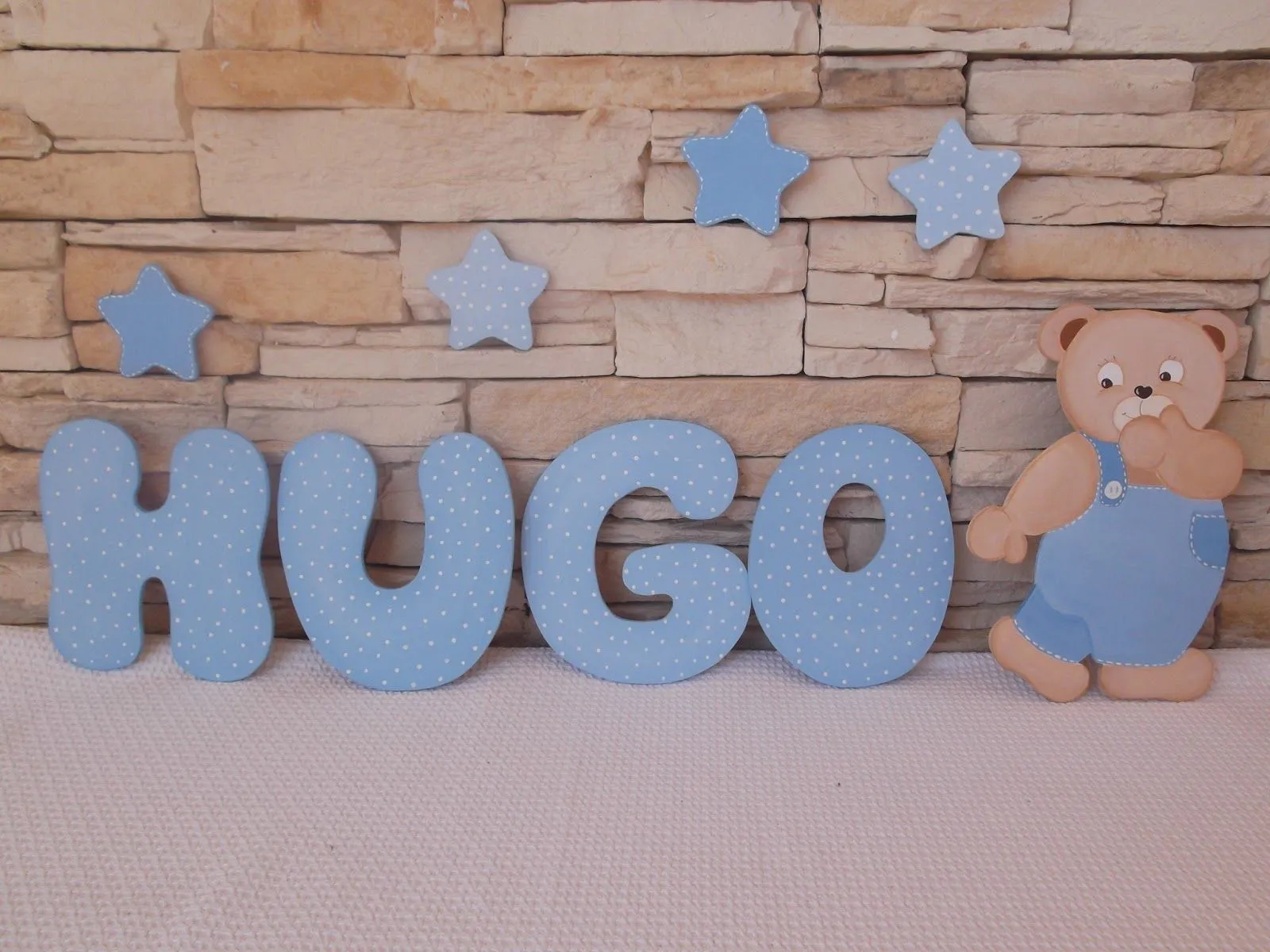 Decoración Infantil Pekerines: LETRAS DE MADERA PARA FORMAR EL ...