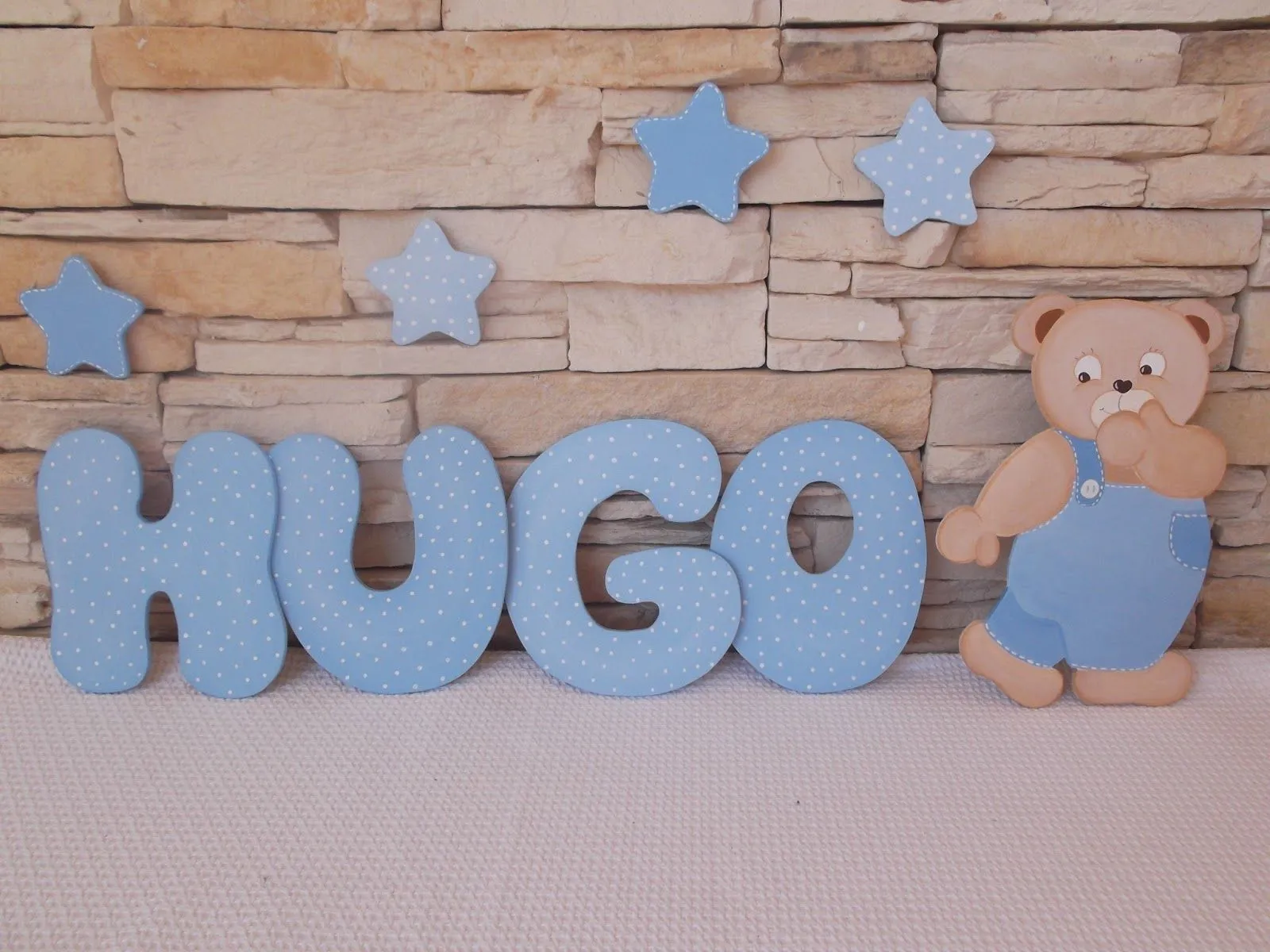 Decoración Infantil Pekerines: LETRAS DE MADERA PARA FORMAR EL ...