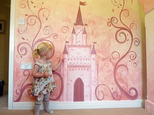 Murales princesas Disney - Imagui