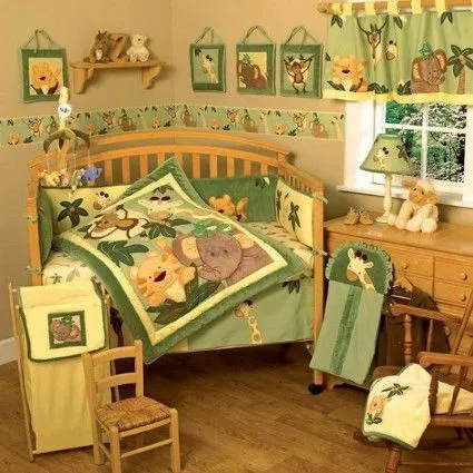 Decoración de jungla para habitaciones infantiles - Decoracion ...