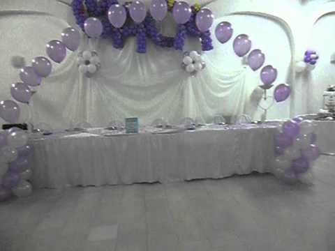 DECORACION EN LILA Y BLANCO REALIZADA POR LA PROFESORA GRACIELA ... DECORACION EN LILA Y BLANCO REALIZADA POR LA PROFESORA GRACIELA ...