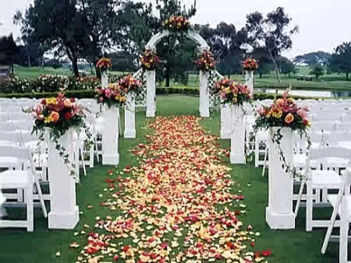 Decoración para un matrimonio al aire libre donde no puede faltar ...