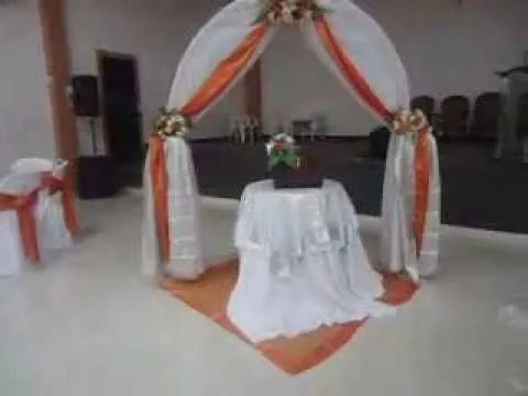 DECORACIÓN PARA MATRIMONIO - CASA DE EVENTOS JOAN - YouTube