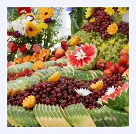 Decoración de Mesa con Frutas | Sabores de Bolivia Decoración de Mesa con Frutas | Sabores de Bolivia
