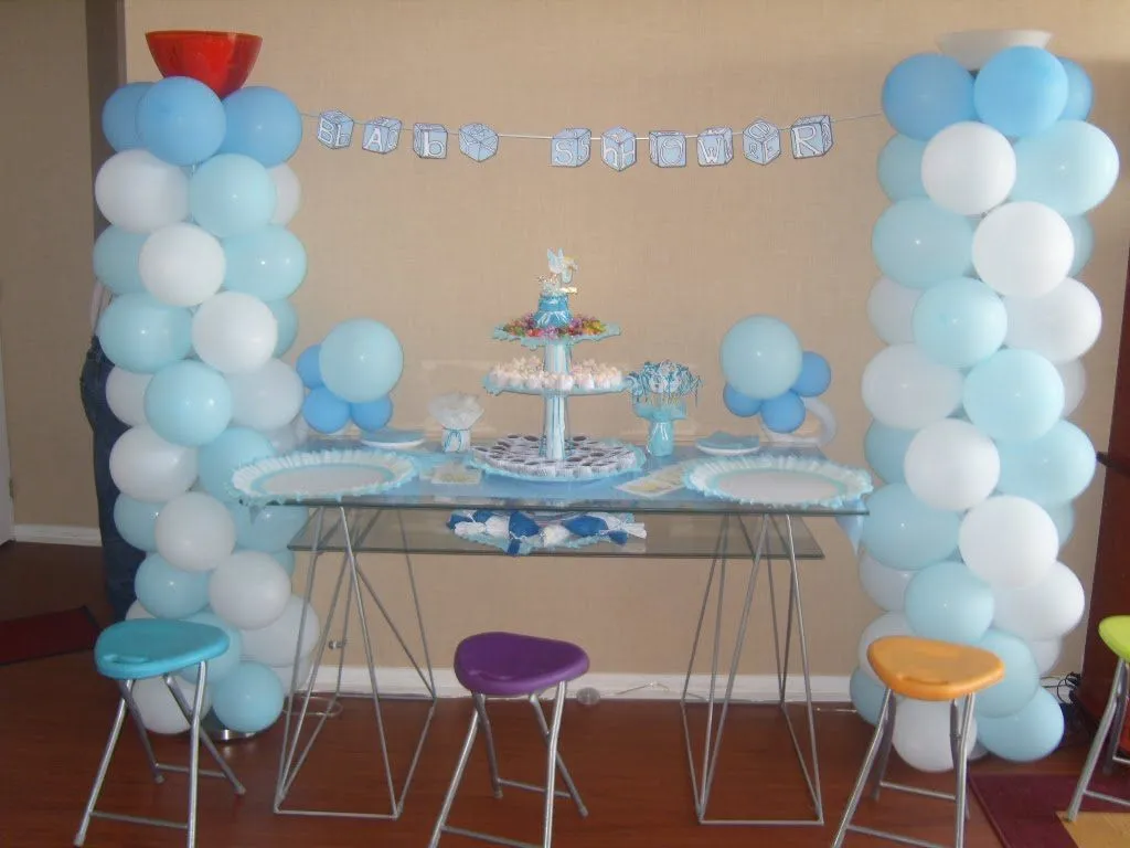 Decoración de mesas para baby shower - Imagui
